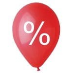 12" Μπαλόνι τυπωμένο % - Image 3