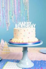 Λευκά Κεράκια Happy Birthday - Image 2
