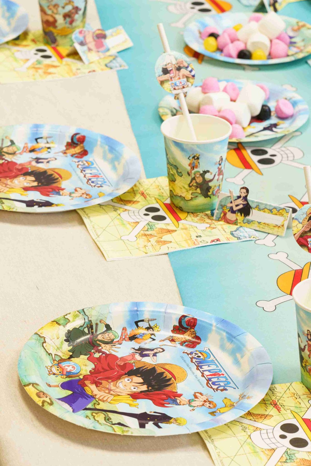 Πιάτα πάρτυ One Piece (8 τεμ) - Image 2