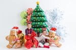 31" Μπαλόνι Μπισκοτάνθρωπος Merry Christmas - Image 2