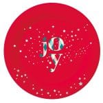 Πιάτα κόκκινα Joy (6 τεμ)