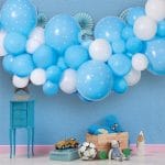 DIY Γαλάζια Γιρλάντα με Μπαλόνια - Image 3