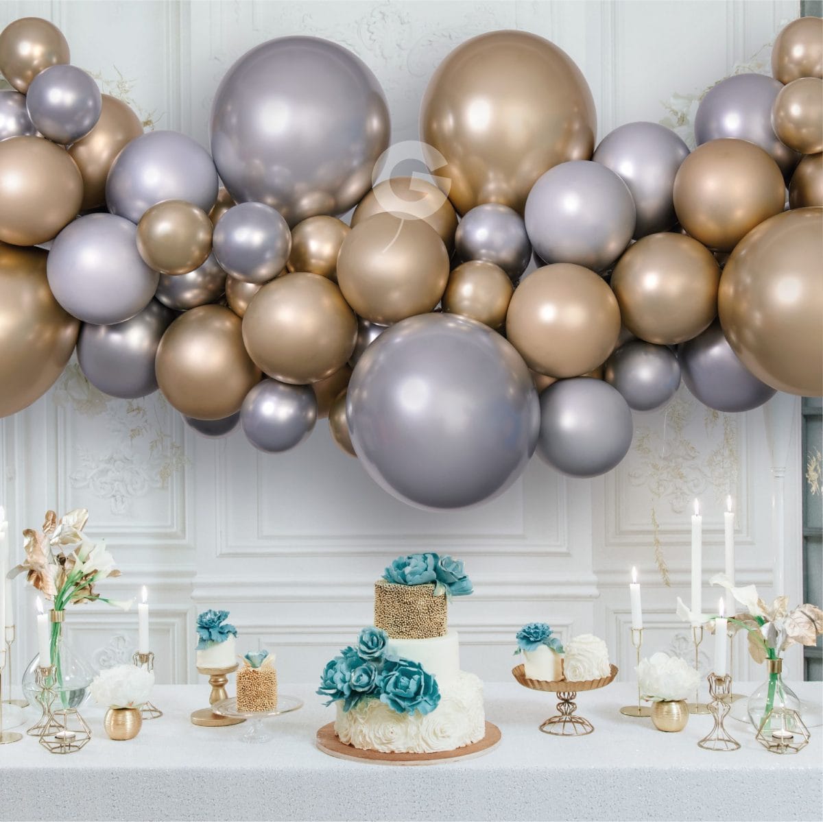 DIY Shiny Γιρλάντα με Μπαλόνια - Image 3