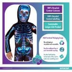 Παιδική Στολή Neon Skeleton Boy - Image 3