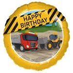 18" Μπαλόνι Γενεθλίων Construction Party