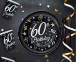 Ποτήρια 60th Birthday (6 τεμ) - Image 2