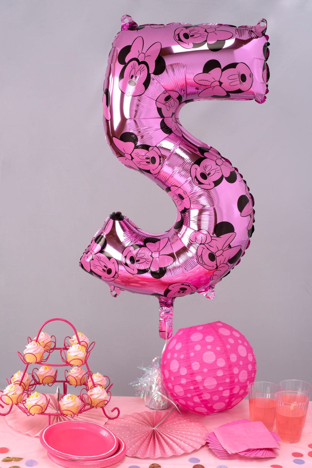 26" Μπαλόνι Minnie Mouse Αριθμός 5 - Image 2