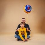 18'' Μπαλόνι "Best Dad Ever" bubbles - Image 2