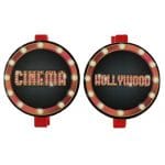 Διακοσμητικά Μανταλάκια Hollywood (6 τεμ)