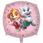 18" Μπαλόνι τετράγωνο Paw Patrol - Skye & Everest