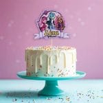 Διακοσμητικό Topper Τούρτας με όνομα -  Monster High - Image 2