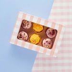 Κουτί για Cupcakes Ροζ καρό - Image 3