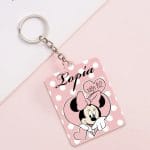 Ξύλινο Μπρελόκ Minnie Mouse