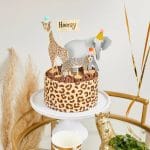 Topper τούρτας Safari party (4 τεμ) - Image 2