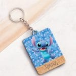 Ξύλινο Μπρελόκ Stitch