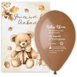 Προσκλητήριο βάπτισης μπαλόνι Baby Mickey - Image 77