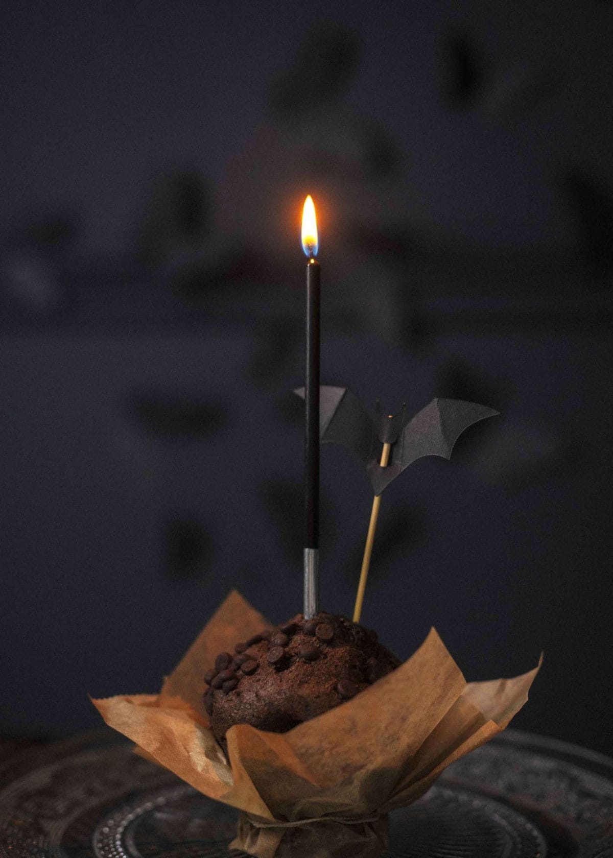 Toppers για Cupcakes Νυχτερίδα (6 τεμ) - Image 3