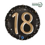 18" Μπαλόνι 18th Birthday Sparkling