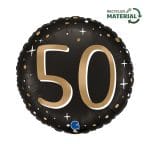 18" Μπαλόνι 50th Birthday Sparkling