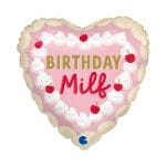 18" Μπαλόνι Καρδιά Birthday Milf