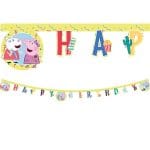 Γιρλάντα “Happy Birthday” Πέππα το Γουρουνάκι - Image 2