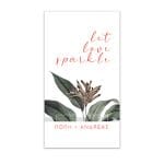 Καρτάκι γάμου με Sparkler Stick - Dusk Botanical (10 τεμ) - Image 2