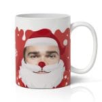 Κούπα Χριστουγεννιάτικη - Santa Face - Image 3