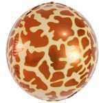22" Μπαλόνι Animal Print Καμηλοπάρδαλη 4D