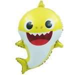27" Μπαλόνι Baby Shark κίτρινο