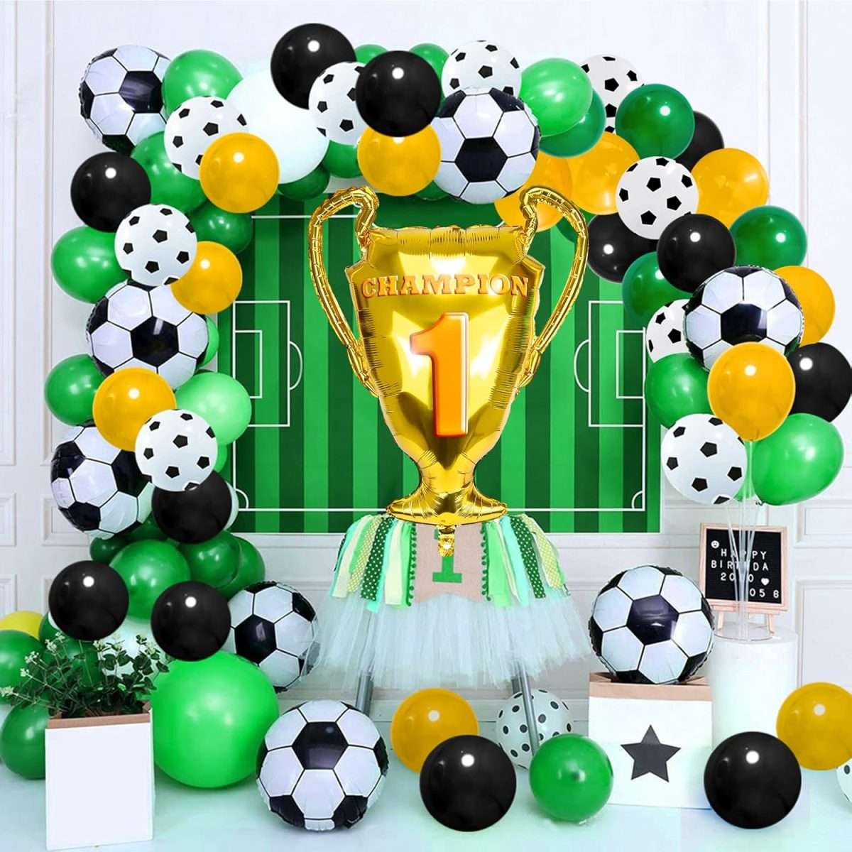 33" Μπαλόνι χρυσό Κύπελλο Champion Νο1 - Image 2