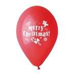 Χριστουγεννιάτικο μπαλόνι τυπωμένο Merry Christmas ζαχαρωτά - Image 3