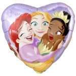18'' Μπαλόνι Καρδιά Πριγκίπισσες Disney STREET - Image 3