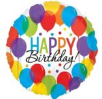 18" Μπαλόνι Happy Birthday Balloons - Image 3