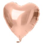 18″ Μπαλόνι καρδιά Rosegold - Image 4