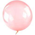 24" Bubble Μπαλόνι Ροζ - Image 2