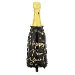 38" Μπαλόνι Σαμπάνια - Happy New Year - Image 5