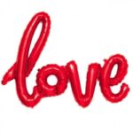 40” Μπαλόνι αγάπης Love Κόκκινο - Image 2