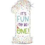 46″ Τεράστιο Μπαλόνι Αριθμός 1 Fun to be One - Image 2