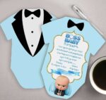 Προσκλητήριο Βάπτισης Baby Boss φορμάκι - Image 22