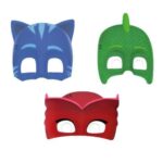 Χάρτινες Μάσκες Pj Masks (6 τεμ) - Image 2