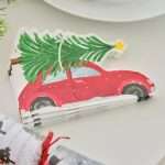 Χαρτοπετσέτες Christmas Car (16 τεμ) - Image 6