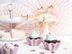 Χρυσά Cupcake toppers Love-Sweet-Yum (6 τεμ) - Image 9