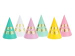 Καπελάκια πάρτυ Happy Birthday Mix (6 τεμ) - Image 5