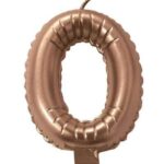 Κεράκι Rosegold Αριθμός 0 - Image 2