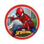 Πιάτα πάρτυ Spiderman Crime Fighter (8 τεμ) - Image 2
