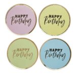 Πιάτα φαγητού Pastel Birthday (8 τεμ) - Image 4