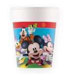 Ποτήρια χάρτινα Mickey Rock the House (8 τεμ) - Image 2