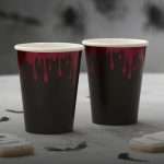 Ποτήρια πάρτυ Blood Drip (8 τεμ) - Image 4