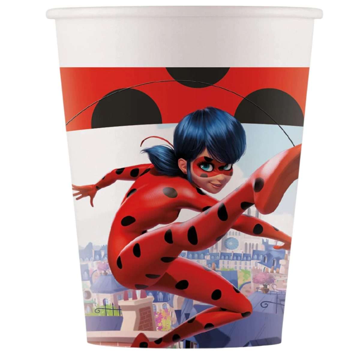 Ποτήρια πάρτυ Miraculous Ladybug (8 τεμ) - Image 2