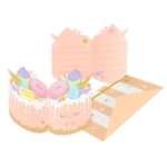 Προσκλήσεις πάρτυ Crazy Cake (8 τεμ) - Image 2